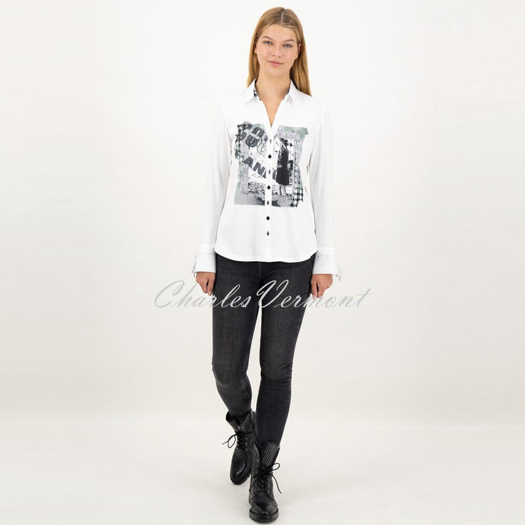 Just White Blouse – Style J1272