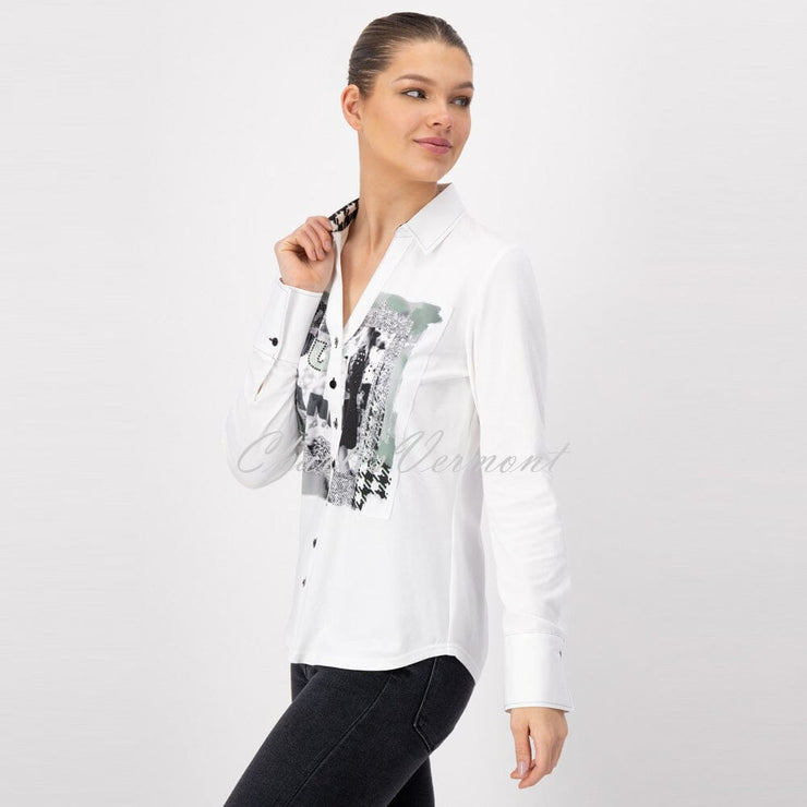 Just White Blouse – Style J1272