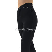 Marble Skinny Jean – Style 2402-101 (Black)