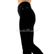 Marble Straight Leg Jean – Style 2403-101 (Black)