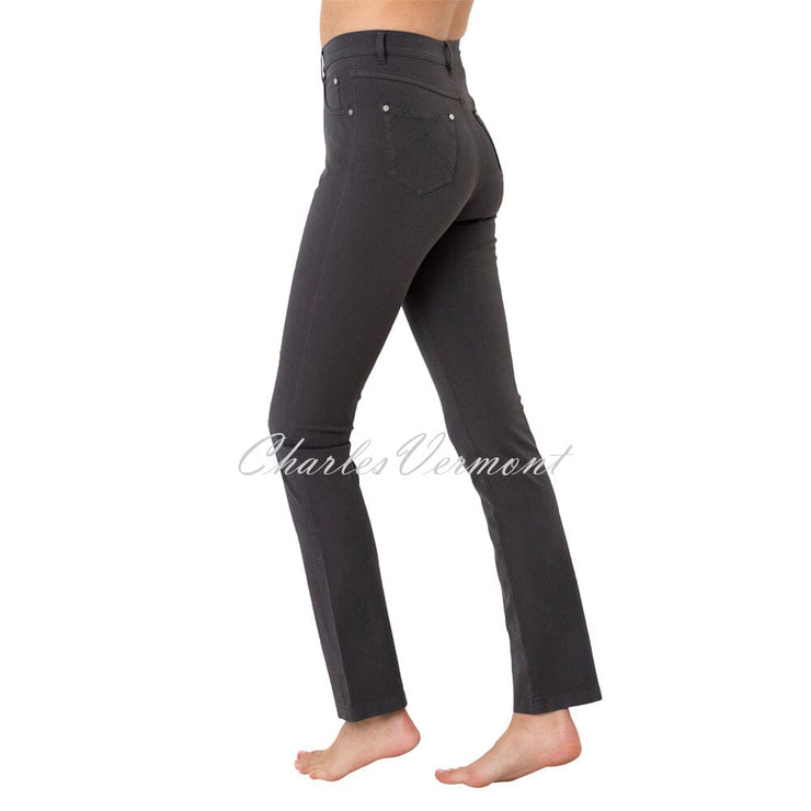 Marble Straight Leg Jean – Style 2403-105 (Charcoal)