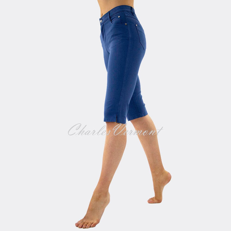 Marble Pedal Pusher Slim Leg Jean – Style 2409-173 (Mid Blue)