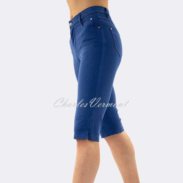 Marble Pedal Pusher Slim Leg Jean – Style 2409-173 (Mid Blue)