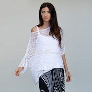 Marble Cover-Up Top - Style 5186-102 (White)