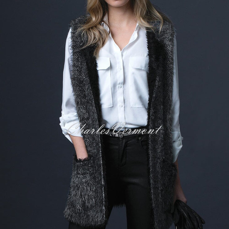 Marble Long-line Gilet – Style 5426-104