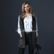 Marble Long-line Gilet – Style 5426-104
