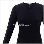 Marble Sweater – Style 5802-101 (Black / Silver Speckles)