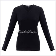 Marble Sweater – Style 5802-101 (Black / Silver Speckles)