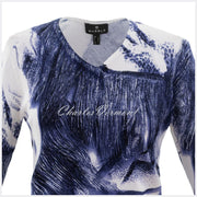 Marble Sweater – Style 5803-103 (Navy / Off White)