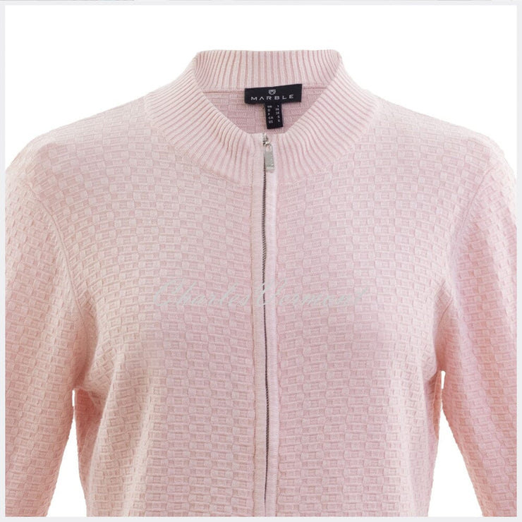 Marble Cardigan – Style 5805-120 (Pale Pink)