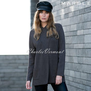 Marble Cardigan – Style 5814-105 (Dark Grey)