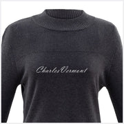 Marble Sweater – Style 5818-105 (Charcoal Grey)