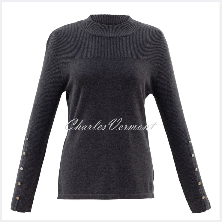 Marble Sweater – Style 5818-105 (Charcoal Grey)