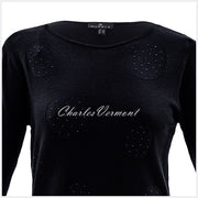 Marble Sweater – Style 5833-101 (Black)