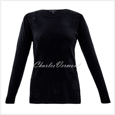 Marble Sweater – Style 5833-101 (Black)