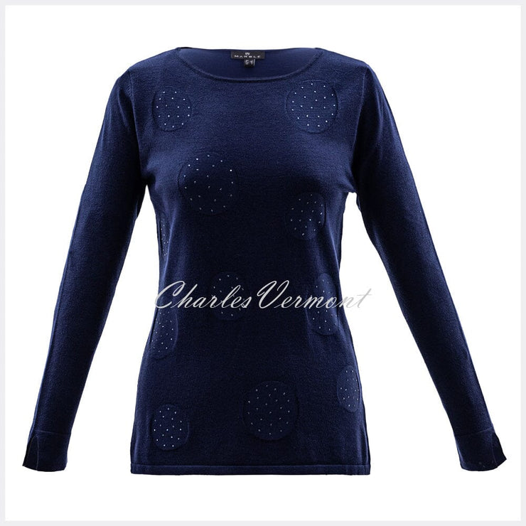 Marble Sweater – Style 5833-103 (Navy)