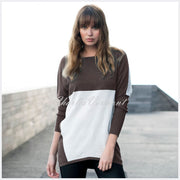 Marble Sweater – Style 5876-159 (Mocha / Off White)