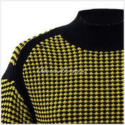 Marble Sweater – Style 5923-189 (Chartreuse / Black)