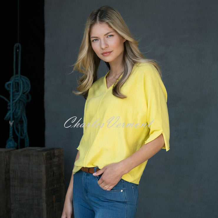 Marble Sweater – Style 6004-152 (Yellow)