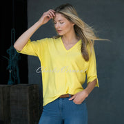 Marble Sweater – Style 6004-152 (Yellow)