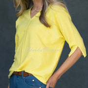Marble Sweater – Style 6004-152 (Yellow)