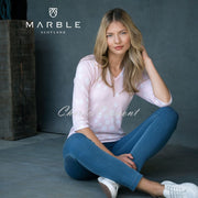 Marble Sweater – Style 6009-120 (Pale Pink / White)