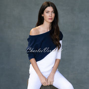 Marble Sweater – Style 6108-103 (Navy)