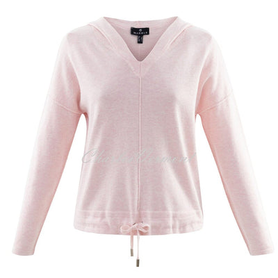 Marble Hooded Sweater – Style 6111-120 (Pale Pink)