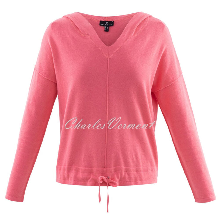 Marble Hooded Sweater – Style 6111-135 (Watermelon)