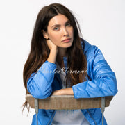 Marble Gilet/Jacket (Detachable Sleeves & Hood) – Style 6136-190 (Azure Blue)