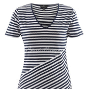 Marble Dress – Style 6161-103 (Navy / White)