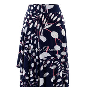 Marble Skirt – Style 6175-135 (Navy / Watermelon / White)