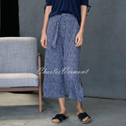 Marble Trouser – Style 6181-103 (Navy / White)