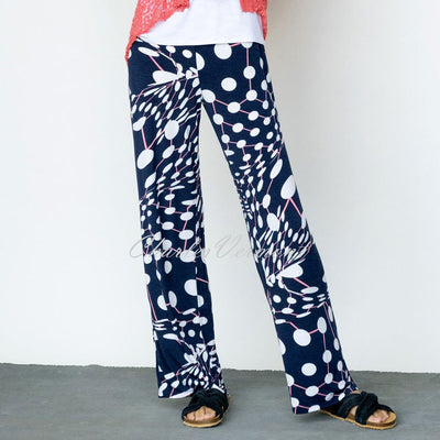 Marble Trouser – Style 6184-135 (Navy / Watermelon / White)