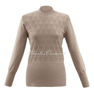 Marble Sweater – style 6357-166 (Light Camel)