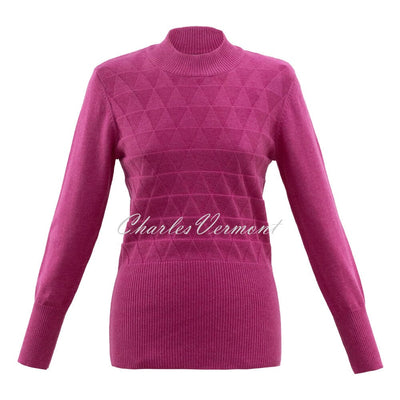 Marble Sweater – style 6357-181 (Raspberry)