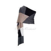 Marble Scarf – style 6381-166 (Light Camel / Multi)