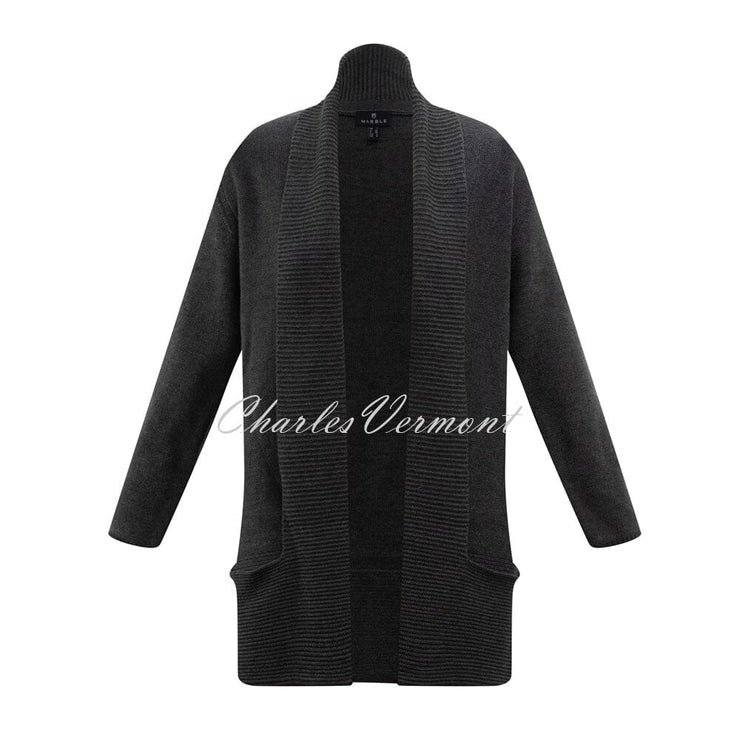 Marble Cardigan – style 6391-105 (Charcoal Grey)