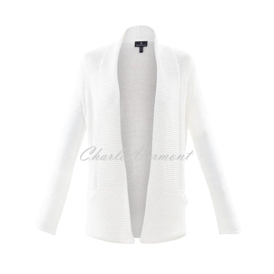Marble Cardigan - Style 6512-102 (White)