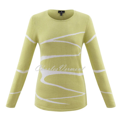 Marble Sweater - Style 6560-163 (Lime)