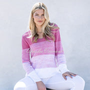 Marble Sweater - Style 6563-194 (Pink/ White)