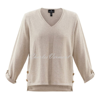 Marble Sweater - Style 6581-185 (Beige)