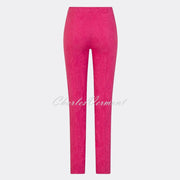 Robell Marie - Full Length Trouser 51412-54401-43 (Pink Jacquard)