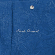 Robell Marie - Full Length Trouser 51412-54401-67 (Royal Blue Jacquard)