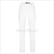 Robell Marie Full Length Trouser 51412-5499-10 (White)