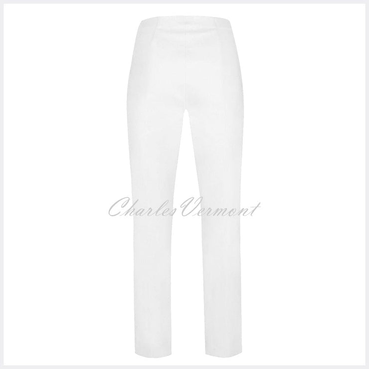 Robell Marie Full Length Trouser 51412-5499-10 (White)