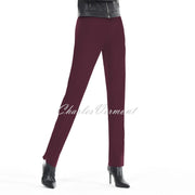 Robell Marie Full Length Trouser 51412-5499-560 (Aubergine)