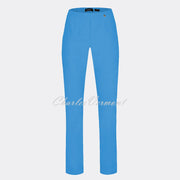 Robell Marie Full Length Trouser 51412-5499-600 (Azure Blue)