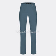 Robell Marie Full Length Trouser 51412-5499-64 (Steel Blue)