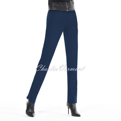 Robell Marie Trouser 51412-5499-68 (French Navy) - SHORTER LENGTH 29"